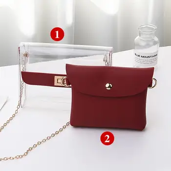 

Fashion Women Girl Crossbody Shoulder Bag Leather Double Layer Lock Catch Handbag