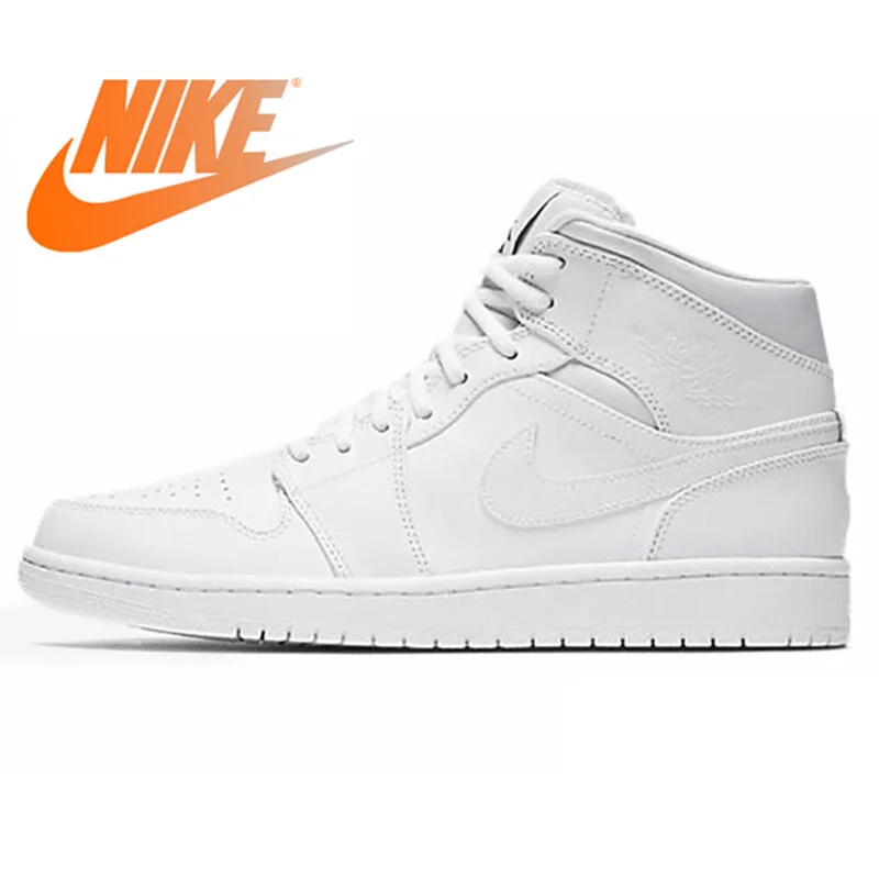 white nike shoes mens high tops