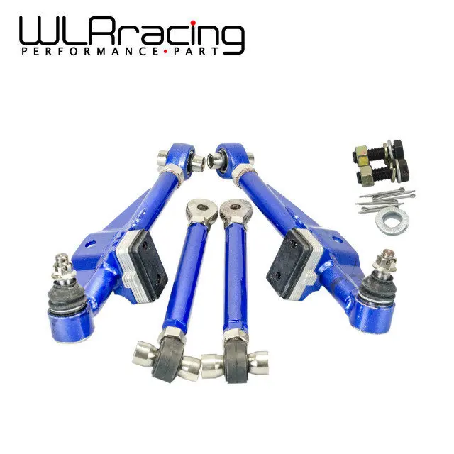 WLR RACING - FRONT LOWER CONTROL ARM For NISSAN S13 Adj. Front Lower Control Arm - Blue Color WLR9831 WLR RACING - FRONT LOWER CONTROL ARM For NISSAN S13 Adj. Front Lower Control Arm - Blue Color WLR9831