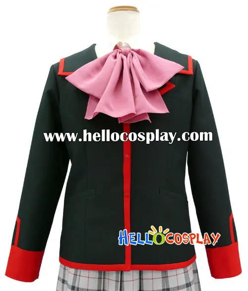

Униформа школьницы для косплея Little Busters H008
