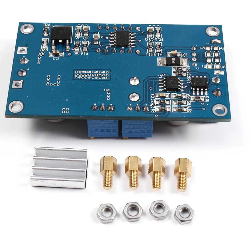 Понижающий преобразователь, модуль питания, плата DC-DC, 1,2-32 В, регулируемый 5А, постоянное напряжение, ток, ЖК-дисплей, цифровой дисплей