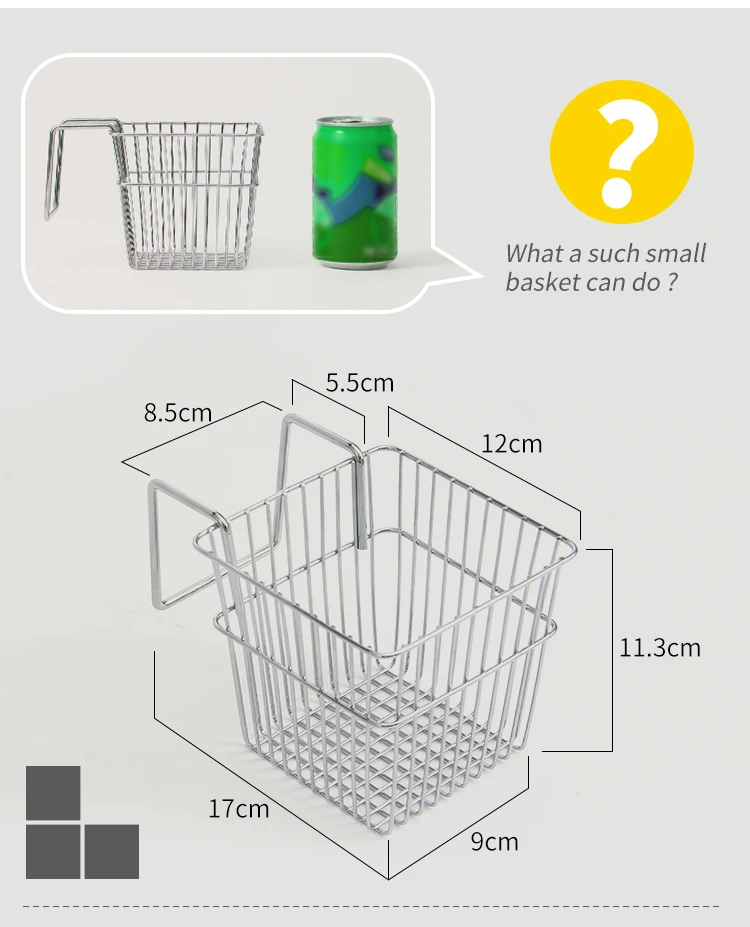 ORZ проволока из нержавеющей стали ящик для хранения-корзина шкаф подвесной органайзер корзина для хранения фруктов еда корзина для хранения