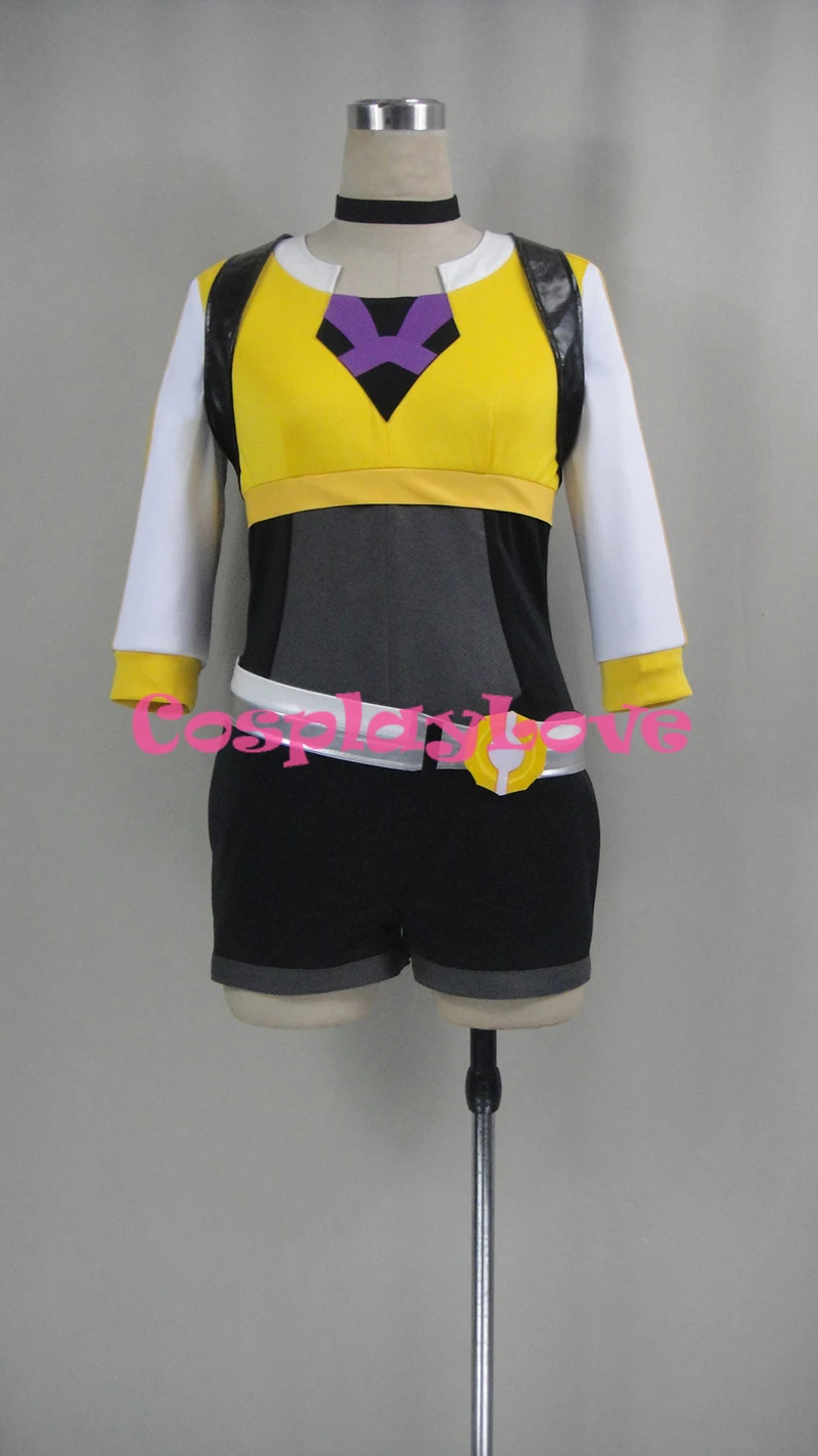 Pokemon Go Pokemon Pocket Monster Trainer Female Yellow Cosplay Costume Custom Made Halloween Christmas Costume