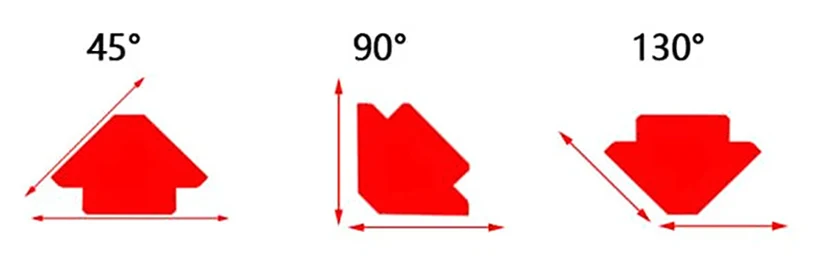 TRANVON 75lbs Магнитный сварочный держатель позиционер пайки локатор Стрелка Форма для нескольких углов Магнитный сварочный держатель