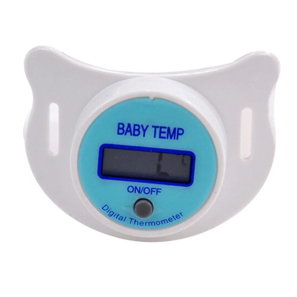 Медицинские мониторы Детская Соска-термометр Termometro Testa детская соска ЖК-цифровой рот соска