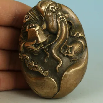 

Nice Chinese Old Bronze Hand Carved Qing Imperial Statue Hand pieces