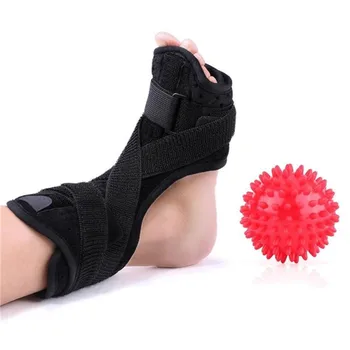 

7CM Massage Ball Roller Spiky Rolling Acupressure Massager Ball + Foot Protection Sleeve Insoles Pain Relief Feet Care Set