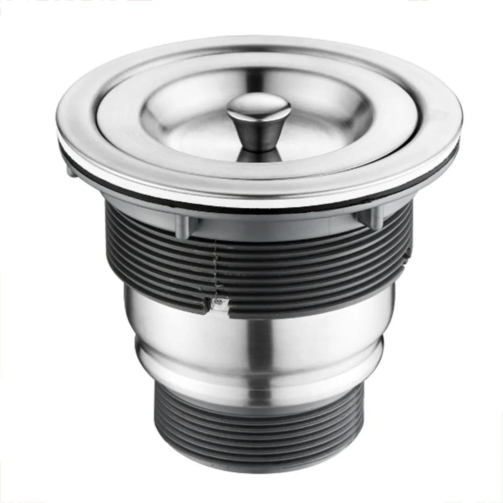 

Thermos Mug Stainless Steel Kitchen Sink Drain Assembly Waste Strainer and Basket Strainer Stopper Waste Plug Sink Filter Termos
