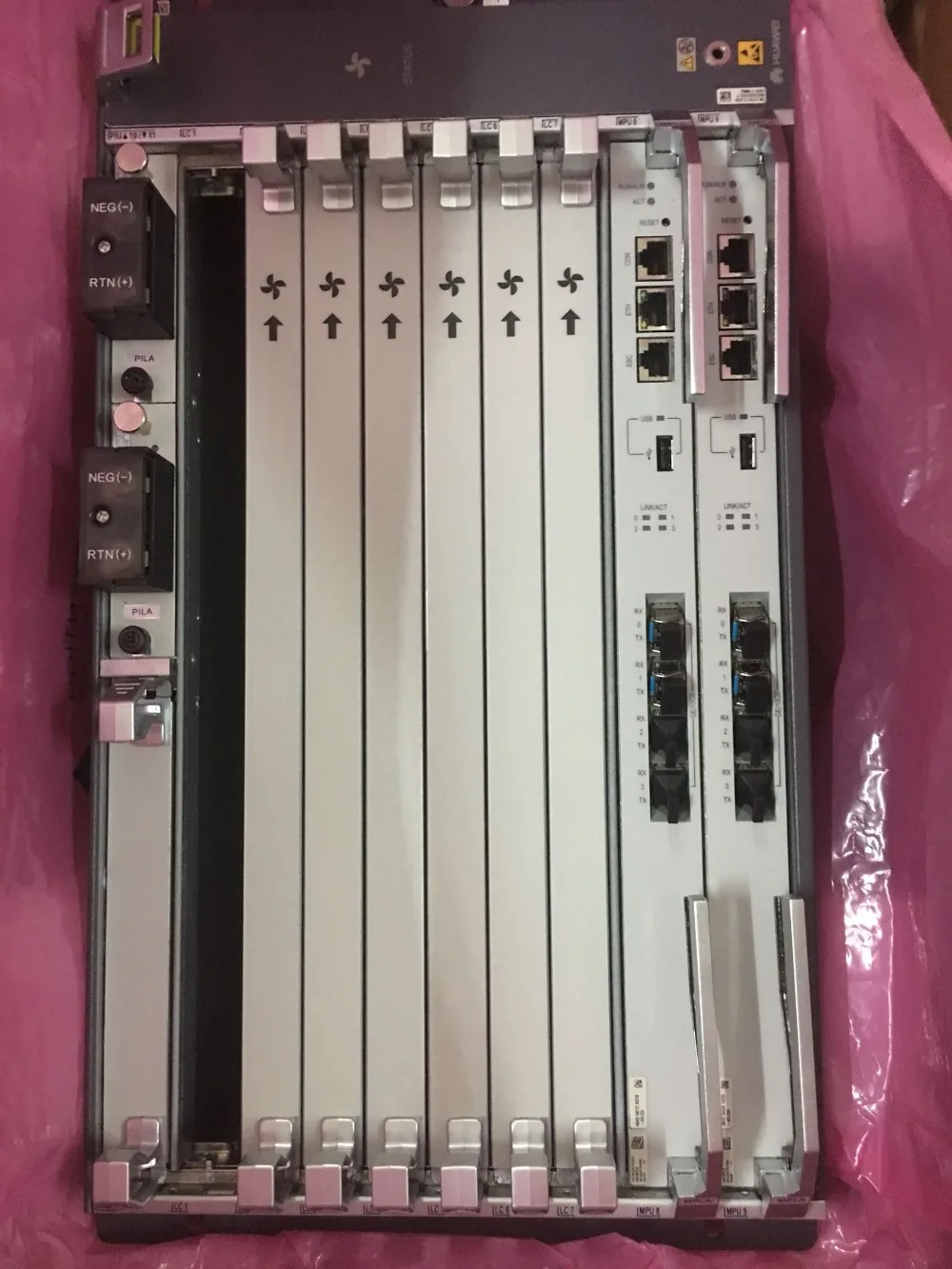 MA5800 X7 OLT для HUAWEI GPON или EPON 19 дюймовое шасси 2*10G MPLA 2 * PILA|Оптоволоконное
