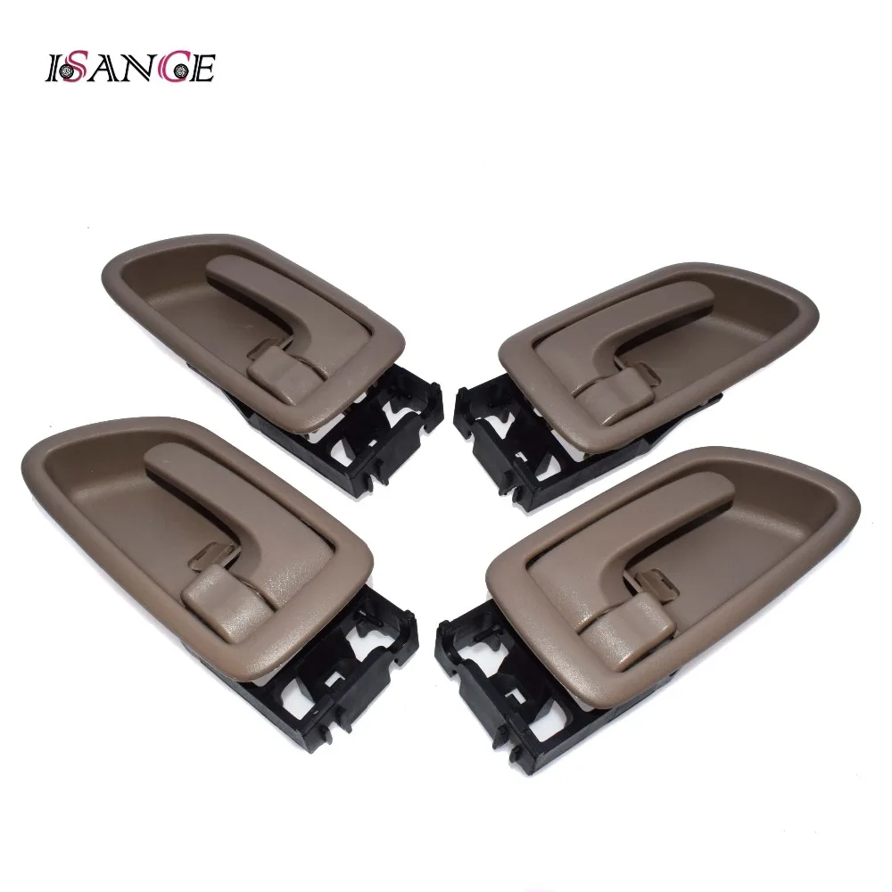 

Beige Door Handle Inside Interior Front / Rear Left Right Set of 4pcs For Toyota Sequoia Tundra Avalon 69205-0C030 69206-0C030