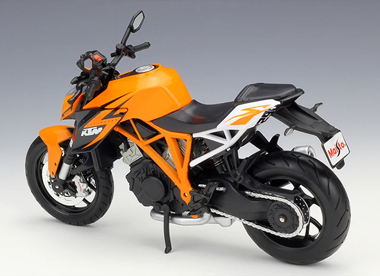 Высокая имитация 1:12 KTM 1290 Super Duke R модель мотоцикла из сплава металлические игрушки для детей подарки на день рождения