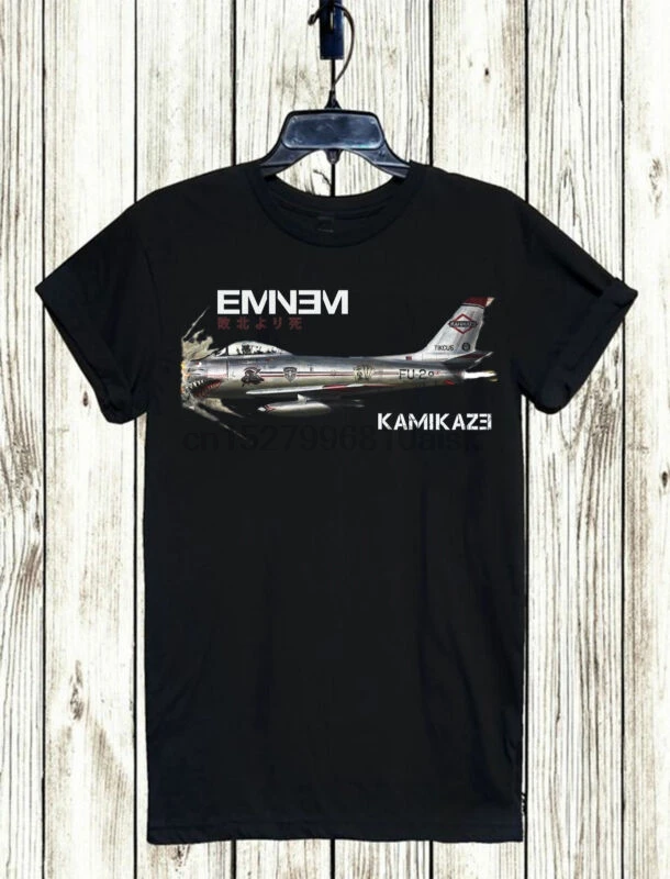 Футболка EMINEM KAMIKAZE альбом KILLSHOT MUSIC | Мужская одежда