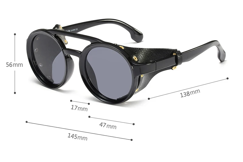 steampunk sunglasses 9447 detail (3)