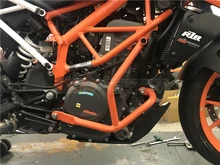 Barras de Acidente de motor Bumper Guard Slider Quadro Protector Fit Para KTM Duke 390 250 2018