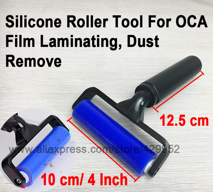 

Anti-static Silicone Roller OCA Film Laminating For LCD Touch Screes Repair Dust Remove