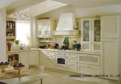 Классическая твердой древесины Кухня кабинета
