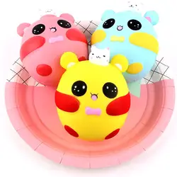 Nti мяч стресс Squeeze Toy kawaii jumbo мягкими игрушками замедлить рост животных Банни Снятие напряжения игрушки для детей эластичные игрушка