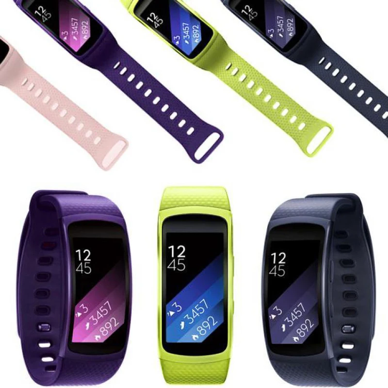 Ремешок YUEDAER для Samsung Gear Fit 2 Fit2 Pro силиконовый спортивный ремешок наручных часов