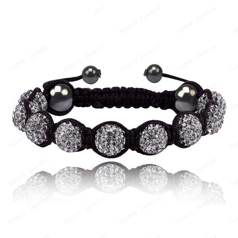 ZooMango кристаллические браслеты ювелирные украшения для женщин 10 мм микро Pave CZ Хрустальный шар для дискотеки бусины браслеты для женщин Подарки BR21