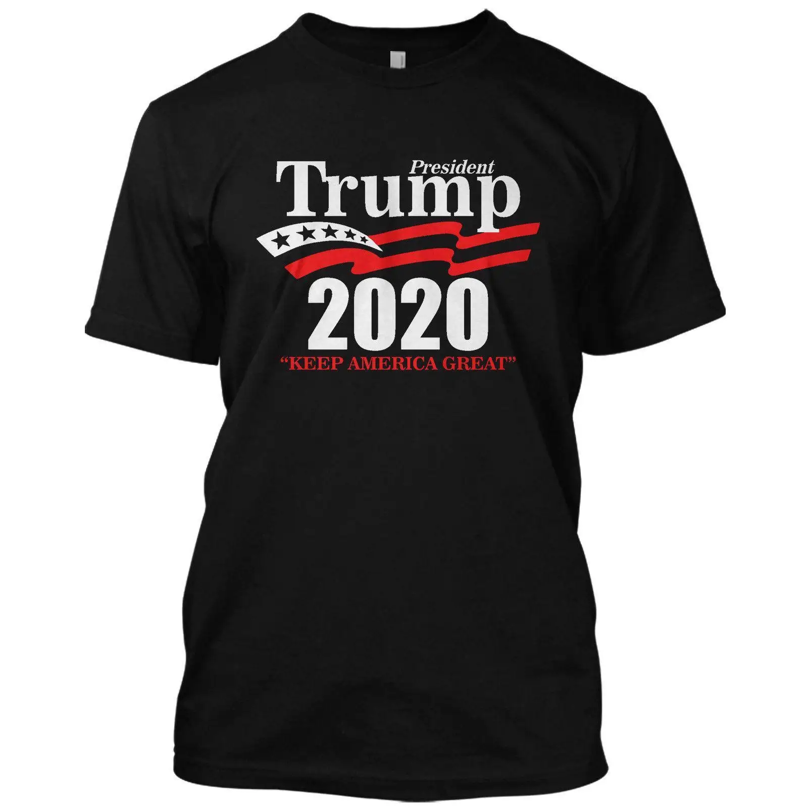 Футболка Дональд Трамп 2020 Keep America Great USA Republican President DisplayPort Cool full 100% Trump fear новинка 2019