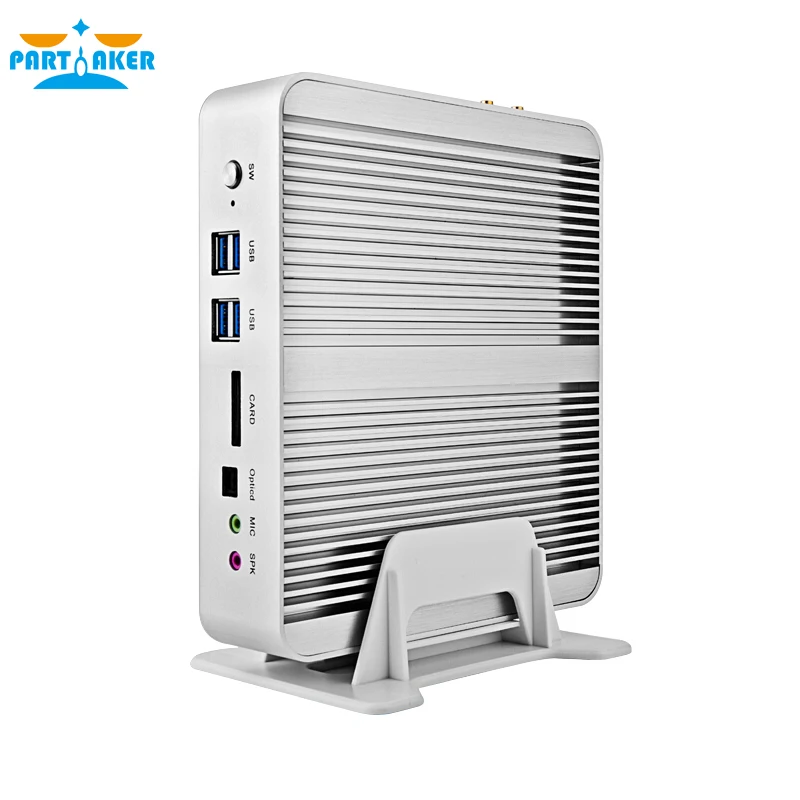 Cheap Mini Computer Linux Ubuntu 12V Mini PC with Intel Core i5 4258U 2.4Ghz 4G RAM SSD 300M WIFI