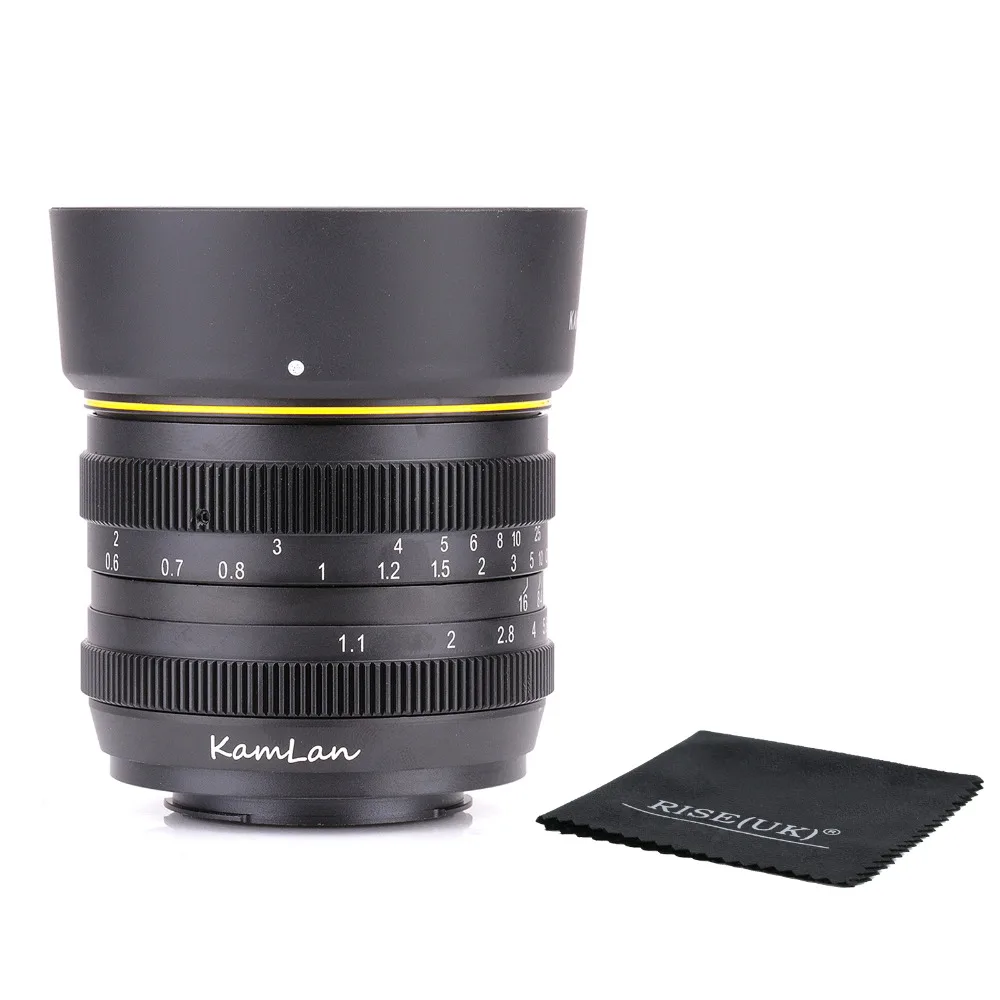 Kamlan 50mm F1.1 APS C Large Aperture Manual Focus Lens for nikon N1 amount  free shipping-in Camera Lens from Consumer Electronics on Aliexpress.com ...