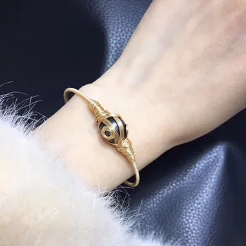 

Tahiti Pearls bracelet/14K gold /Original design/with certificate