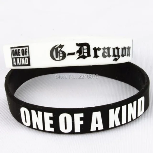 300pcs Embossed Print K Pop Bang Gd G Gradon One Of A Kind 300pcs Embossed Print K Pop Bang Gd G Gradon One Of A Kind Wristband