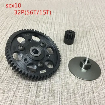 

1Set Axial Wraith SCX10 Metal Gears 56T/15T 32P Gearbox Gears Motor Pinion Gears for Rock Crawler RC Cars Upgrade