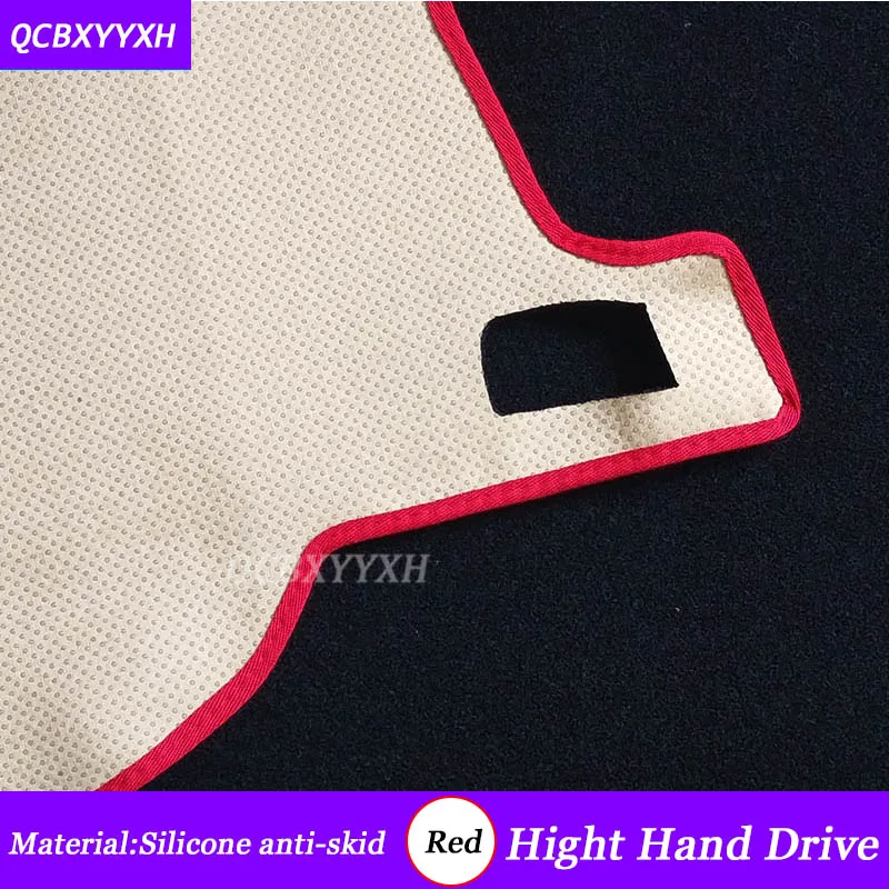 Для Мицубиси ASX 2010- коврик на приборную панель защитный интерьер Photophobism коврик тент подушка для автомобиля Стайлинг авто аксессуары - Название цвета: Белый