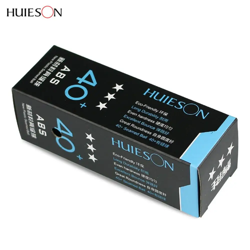 Huieson 3 шт./упак. звезды уровня для настольного тенниса поли шарики 40 + мм ABS Пластик