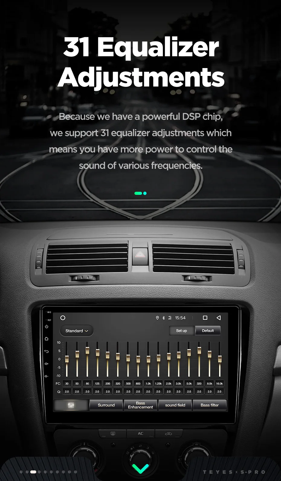 Top TEYES SPRO For Skoda Octavia 2 A5 2008 2010 2011 2012 2013 Car Radio Multimedia Video Player Navigation GPS Android 8.1 No 2din 9