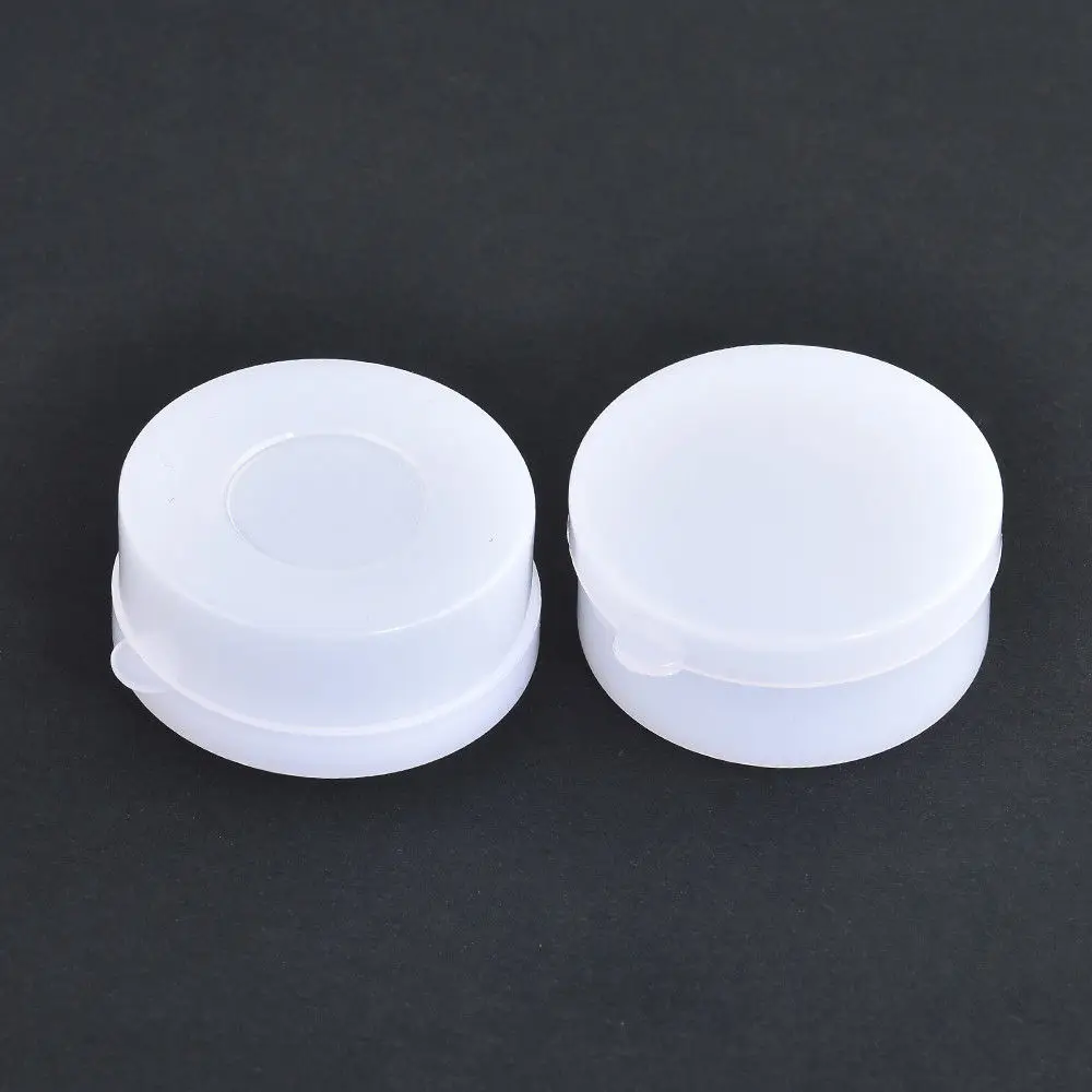 

50pcs 5ml/5g Empty White Plastic PP Cosmetic Jars Skin care Containers Lotion Bottle Vials Face Soft Cream Sample Pots Gel Box