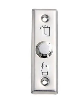 

Free Shipping,exit button for Access control ,Stainless Steel ,Dimensions: 91Lx28Wx20H(mm) , Wholesale,min:10pcs
