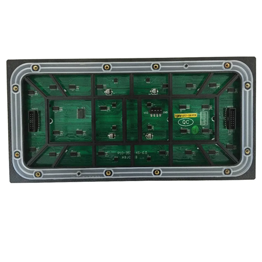 P10 наружный SMD 1/4 scan 32*16 пикселей полноцветный водонепроницаемый светодиодный