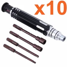 10x Steel 8 in 1 Screwdriver Set RC Repair Tool Kit For Hobby Remote Control Drone