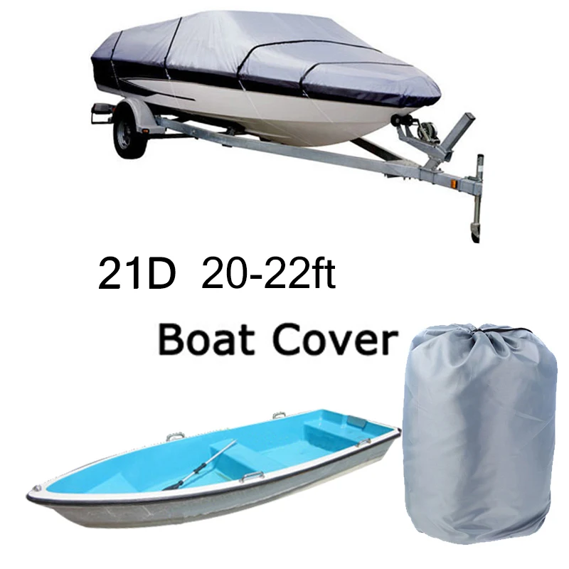Nova 210d cinza speedboat capa 20-22 pés