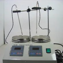 Хорошее качество 2 единицы головок мульти-блок цифровой термостатический Магнитный мешалка Hotplate смеситель y313 tec