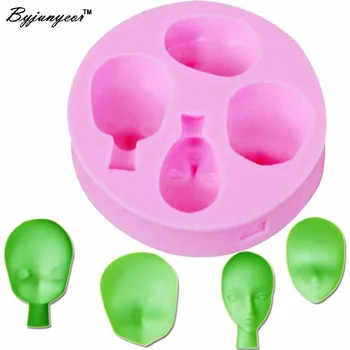 

New Arrival Baby Face Clay Silicone Mold Chocolate Diy Craft Molds Handmade Craft Sugarcraft Mould Ice Baking Tools m845
