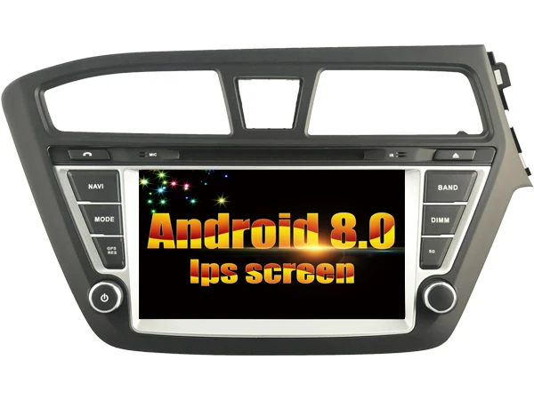 Android 8 0 ips экран авто стерео Мультимедиа для HYUNDAI I20 правый 2015 автомобильный dvd