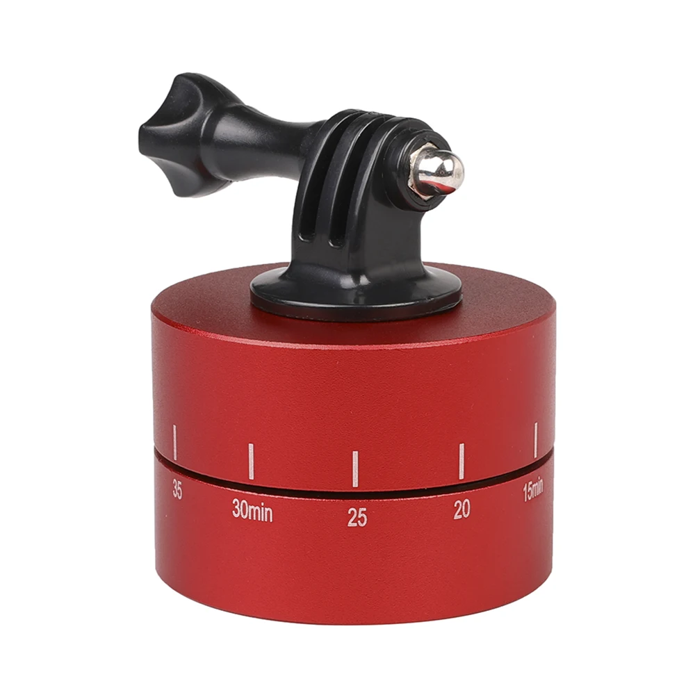 Kaliou Go Motion 360 Degree Panning Rotating Time Lapse Photography Timer for Iphone Mobile For GoPro 7 6 5 4 3 SJCAM DSLR Red Kaliou Go Motion 360 Degree Panning Rotating Time Lapse Photography Timer for Iphone Mobile For GoPro 7 6 5 4 3 SJCAM DSLR Red