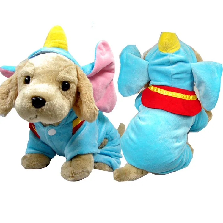 Funny Halloween pet dog cat Flying elephant costume Cosplay funny