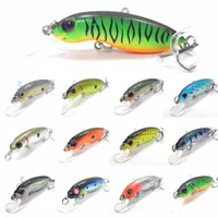 WLure рыболовные приманки крошечные Crankbait Жесткий Приманка неглубокая Тесная Колебание Медленный плавающий танк Испытано 3,5 г C151 - изображение