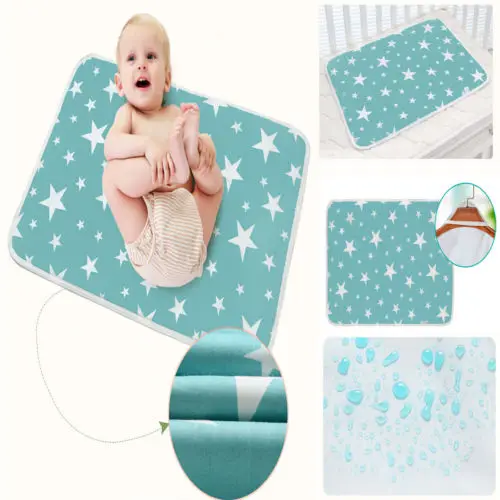 Jual 50X70 Cm Bayi Bayi Bisa Dicuci Kasur Bernapas Perlengkapan Tahan Air Pelindung Crib Sheet Cover Tidur Popok Popok Pad