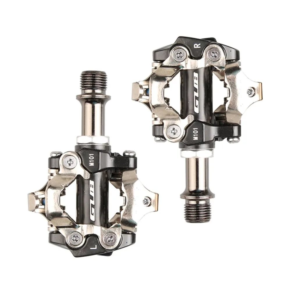 

GUB Self-Locking Clipless SPD Bike Pedal Aluminum Alloy MTB Mountain Bicycle Pedals for Bicycle Racing Mountain Bike Parts