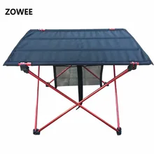Открытый складной столик для кемпинга с алюминиевым сплавом Настольный водонепроницаемый ультра-светильник прочный складной стол для пикника и кемпинга