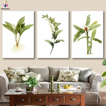 DIY картинки для раскраски по номерам с цветами зеленое растение иллюстрация картина Рисование Живопись по номерам в рамке дома