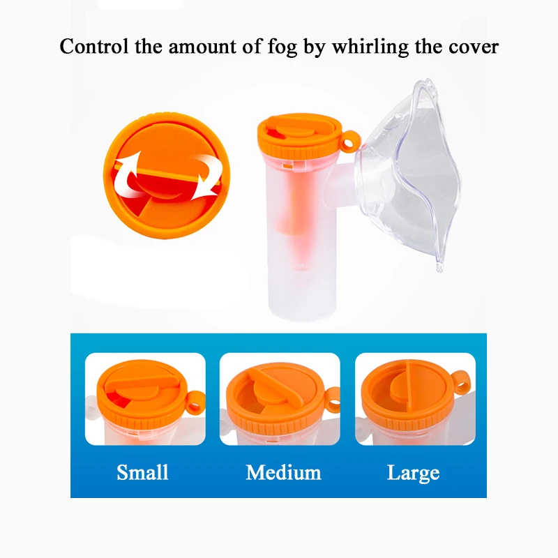 Youhekang Portable Nebulizer Inhaler Kid's Medical Atomizer Home Equipment Nebulizer Compressor Adj