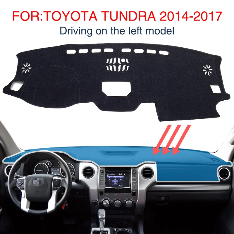 Коврик для приборной панели smabee черный коврик чехол TOYOTA TUNDRA 2014 2017 аксессуары