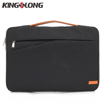 

KINGSLONG Soft Computer Laptop Bag Handbags Notebook Bag 13.3inch 15.6inch 17.3 Inch Business Briefcase Laptop Case KLM11BK-4